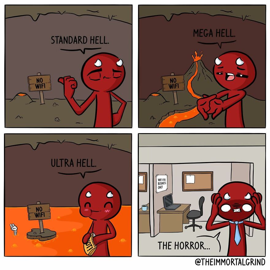 Artist Create Comics About The Afterlife And Death (New Pics)