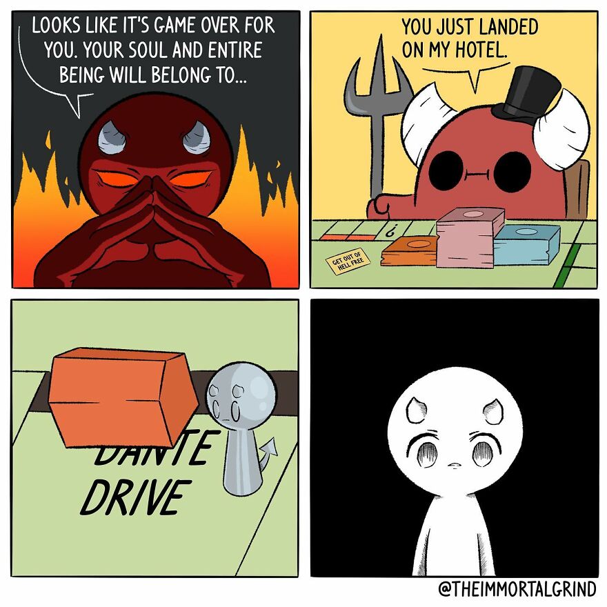 Artist Create Comics About The Afterlife And Death (New Pics)