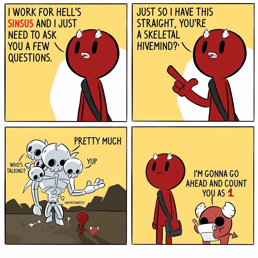 Artist Create Comics About The Afterlife And Death (New Pics)