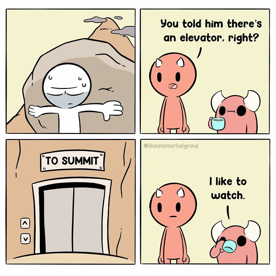 Artist Create Comics About The Afterlife And Death (New Pics)