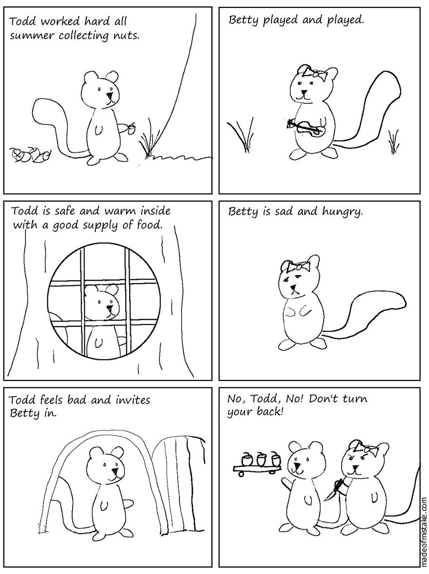 Artist Makes His Characters Have Unexpected Twists And It Works Very Well