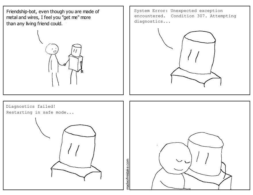 Artist Makes His Characters Have Unexpected Twists And It Works Very Well