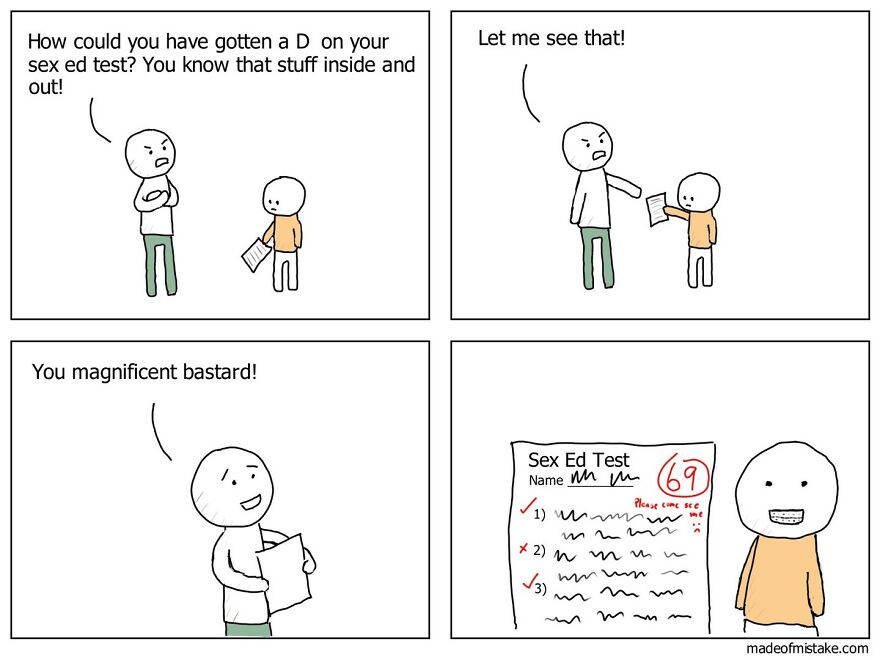 Artist Makes His Characters Have Unexpected Twists And It Works Very Well