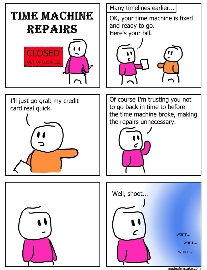 Artist Makes His Characters Have Unexpected Twists And It Works Very Well