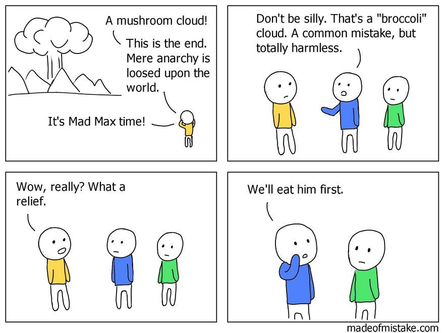 Artist Makes His Characters Have Unexpected Twists And It Works Very Well