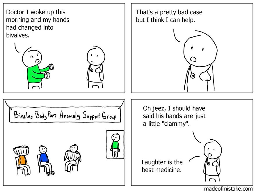 Artist Makes His Characters Have Unexpected Twists And It Works Very Well