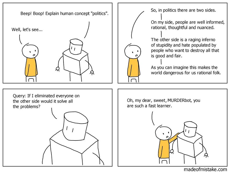 Artist Makes His Characters Have Unexpected Twists And It Works Very Well