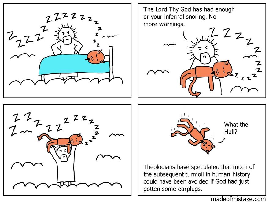 Artist Makes His Characters Have Unexpected Twists And It Works Very Well