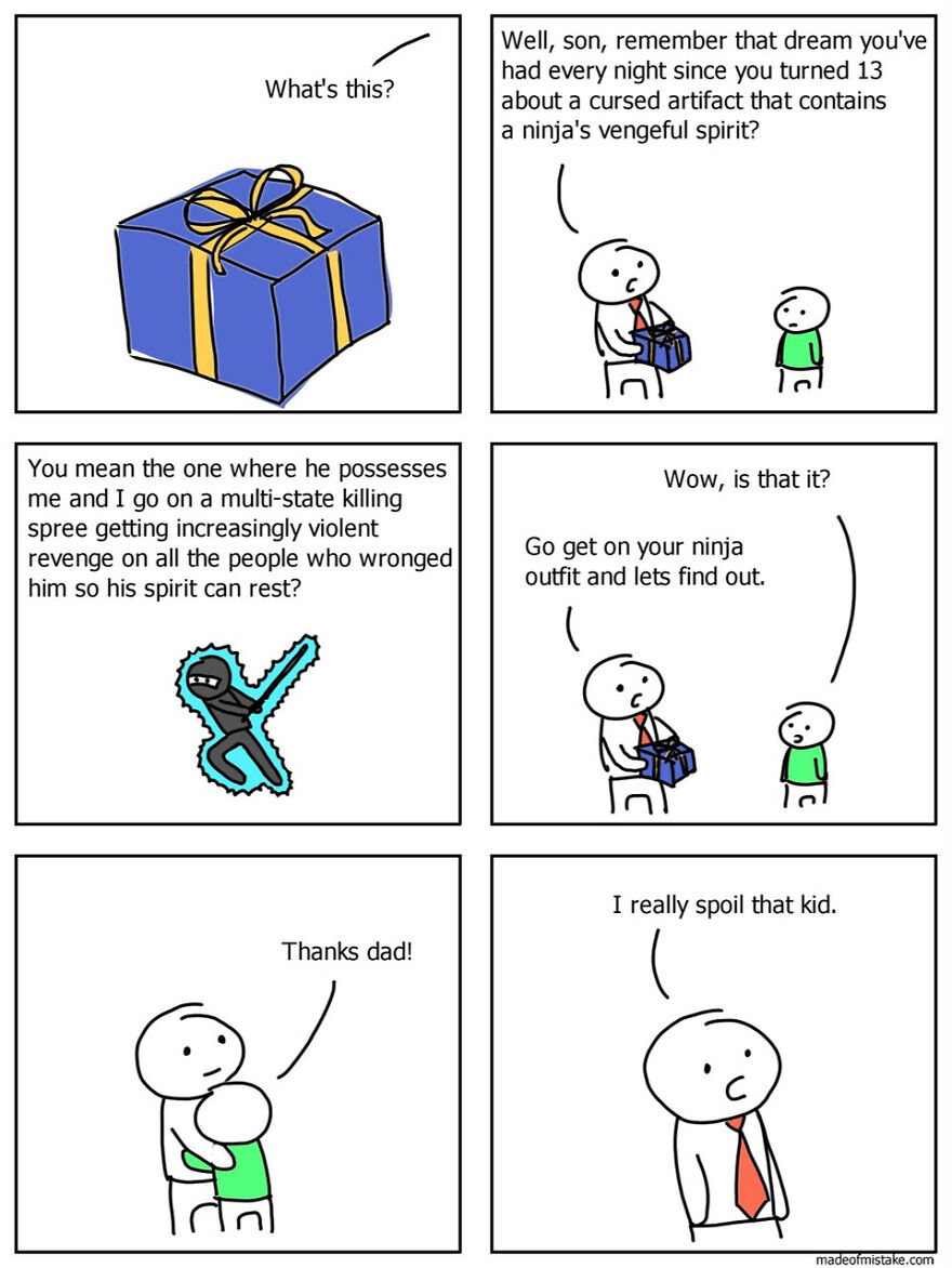 Artist Makes His Characters Have Unexpected Twists And It Works Very Well