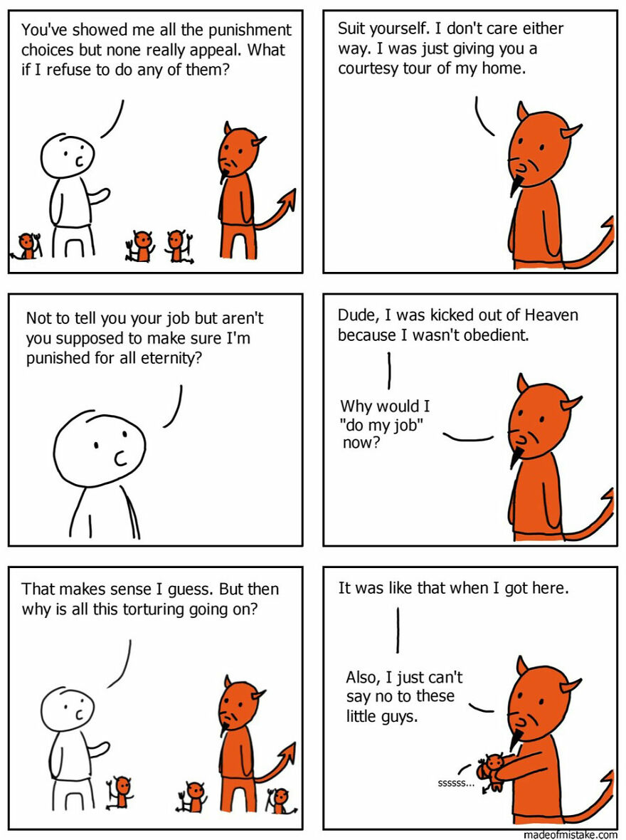 Artist Makes His Characters Have Unexpected Twists And It Works Very Well