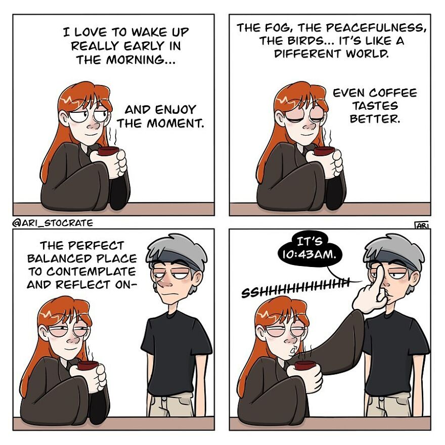 Artist Continues To Illustrate Her Everyday Problems In Cute And Hilarious Comics