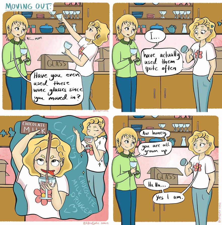 Artist Continues To Illustrate Hilarious Comics About Everyday Life (New Pics)