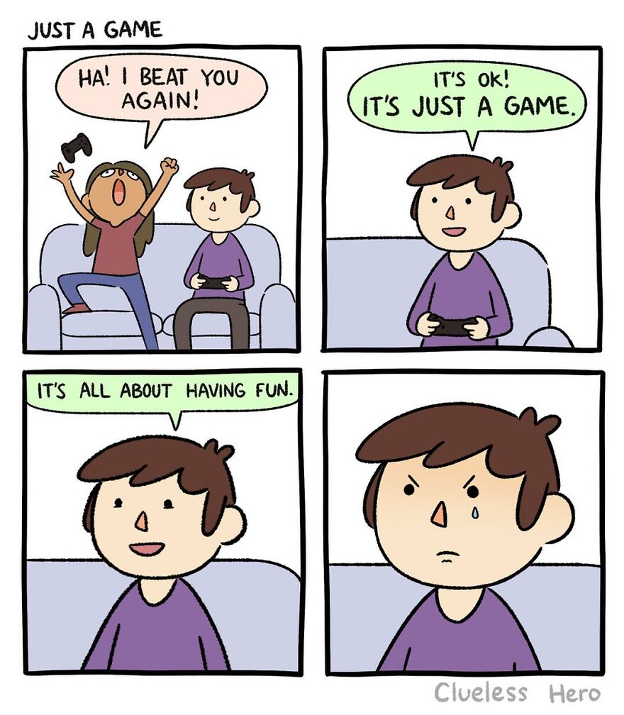 The comics about people who play videogames