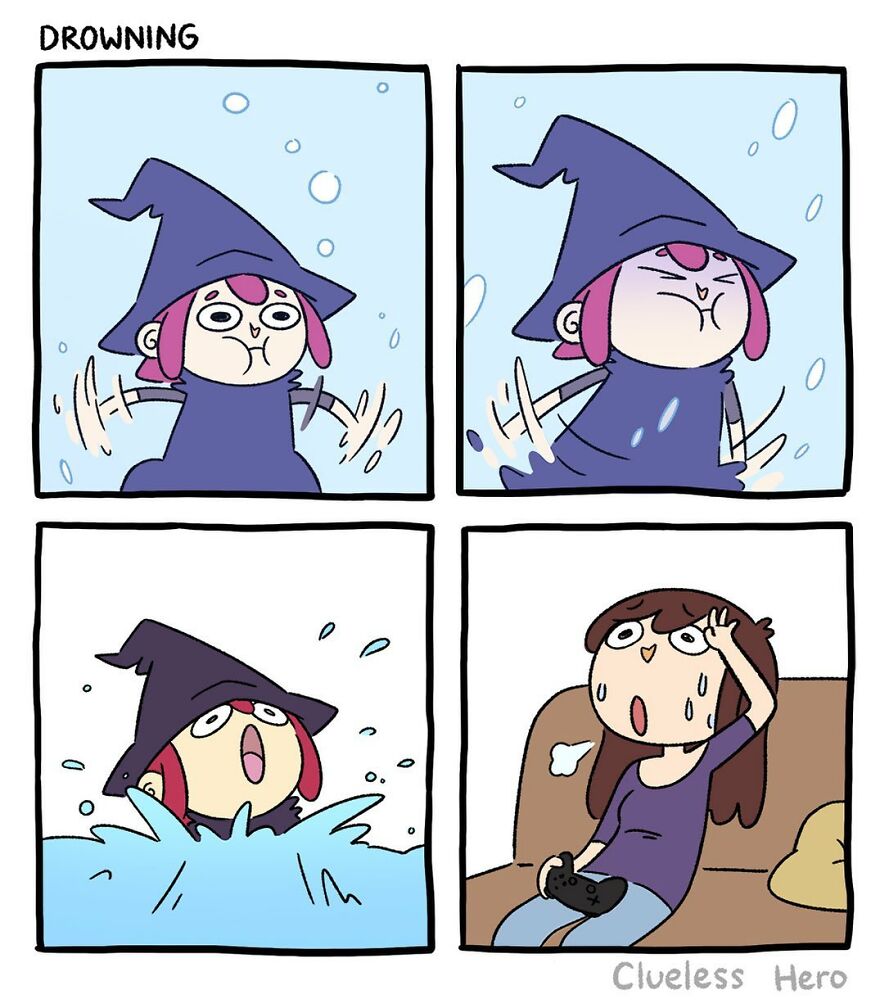 Artist Creates Relatable Comics For Video Game Fans