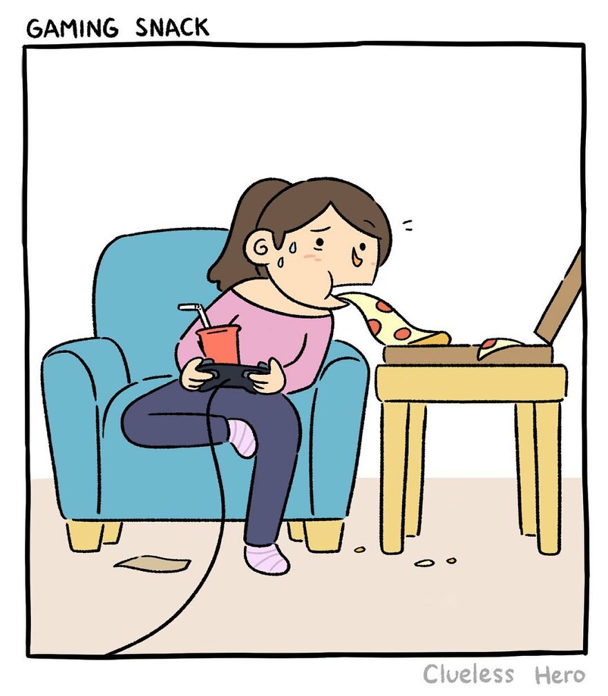 Artist Creates Relatable Comics For Video Game Fans