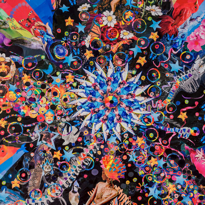 I Traced My Legs To Create A Giant Rainbow Collage (10 Pics) I Traced My Legs To Create A Giant Rainbow Collage (10 Pics)