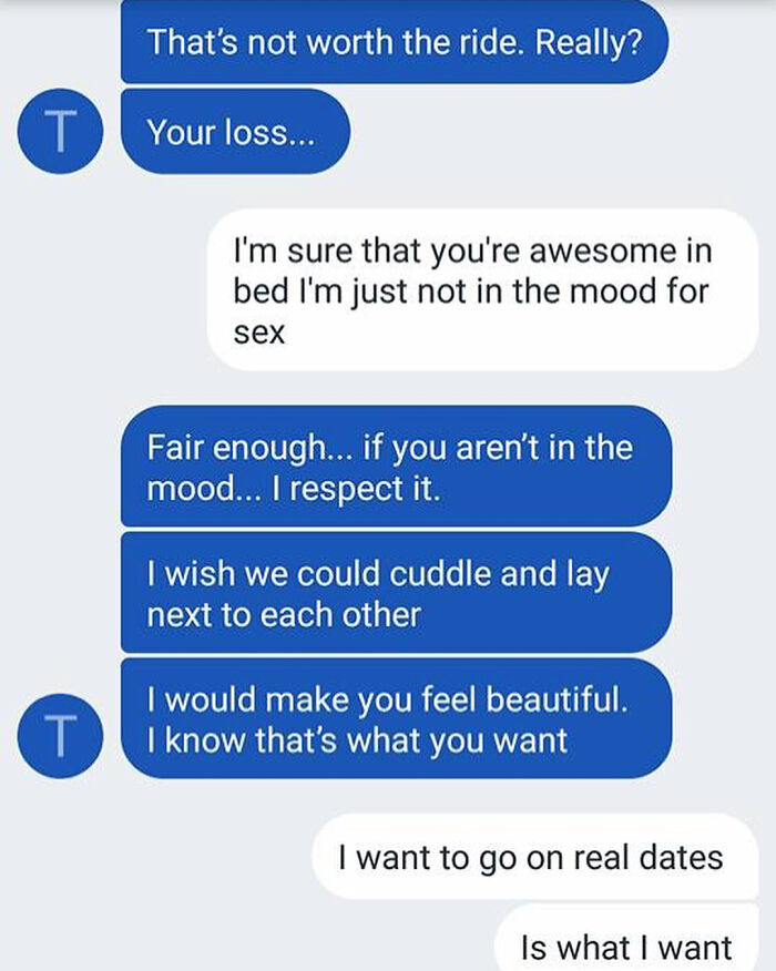 Dying Over Here At This Fuckboy 😂😂😂 “Tinder Guy Who Started All Sweet Then Quickly Asked Me To Come Over To Do Him. At 8:30 Am This Morning. I Declined. The First Text In That First Pic Is After He Sent A Dick Pic. Am I Supposed To Feel Jealous At That Last Part?? Lolllll #icanteven #bulletdodged” #byefelipe