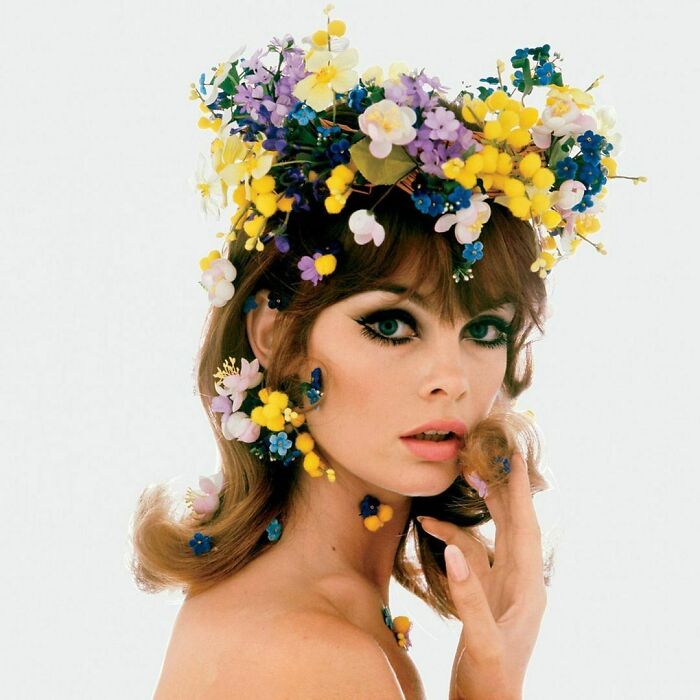 Jean Shrimpton Photographed By Bert Stern For Vogue, 1965
