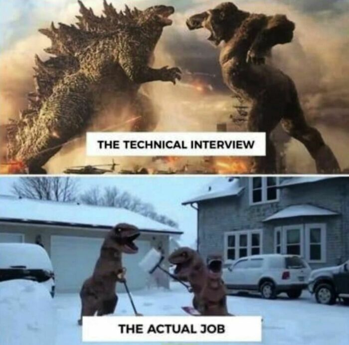 Not What You Thought It’d Be?
.
.
.
.
.
#technology #tech #techie #technical #interview #interviews #hr #corporatehumor #corporate #humor #worklife #work #wfh #wfhlife #workfromhome #funny #funnymemes #workmeme #workmemes #workprobs #workproblems #workhumor #officelife #officememes #officememe #officehumor #dinosaur #dino #dinosaurs #dinosaursofinstagram