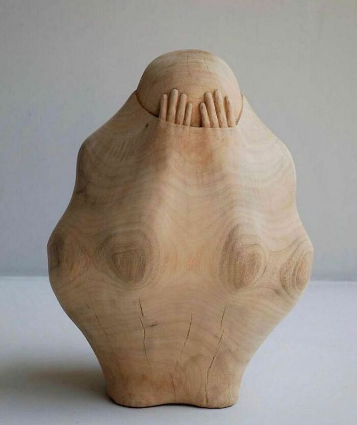 Wooden Sculpture Designed By Tung Ming-Chin