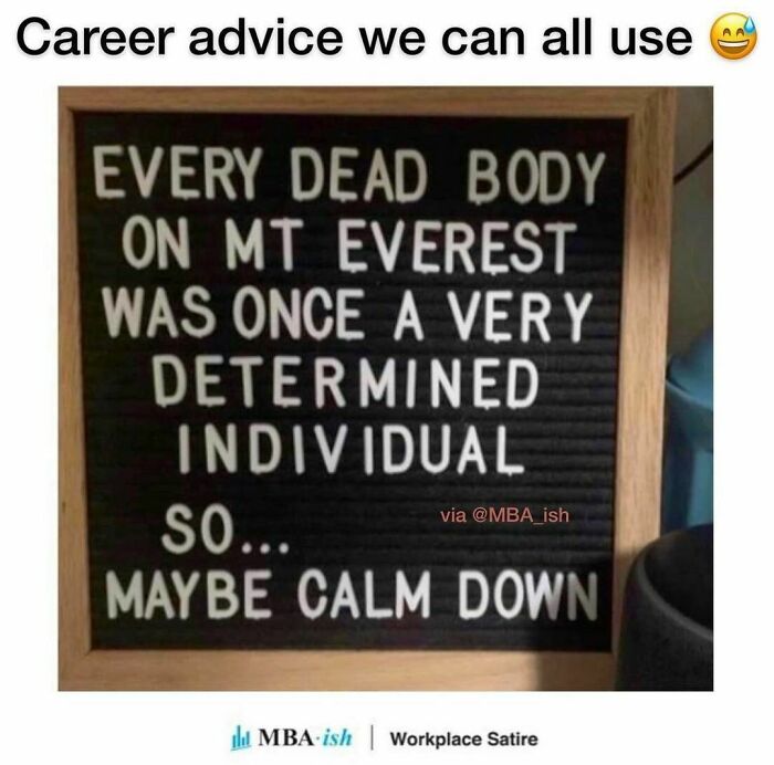 Tag/Share With Someone You Know Who Needs To Calm Down 😅 (Credit: @mba_ish)
.
.
.
.
.
#calmdown #corporatehumor #corporate #humor #worklife #work #wfh #wfhlife #workfromhome #funny #funnymemes #workmeme #workmemes #workprobs #workproblems #workhumor #officelife #officememes #officememe #officehumor
#meme #memes #memelife