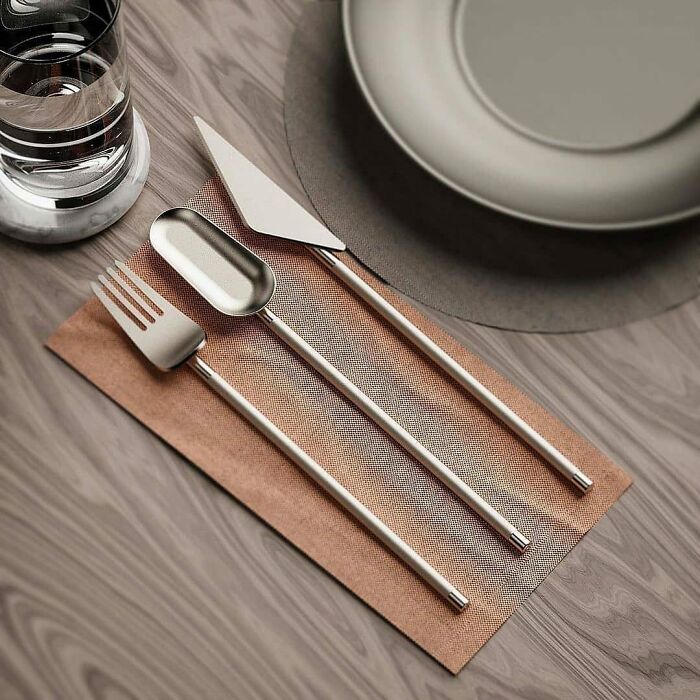Cutlery Set Designed By Frankbrunetti