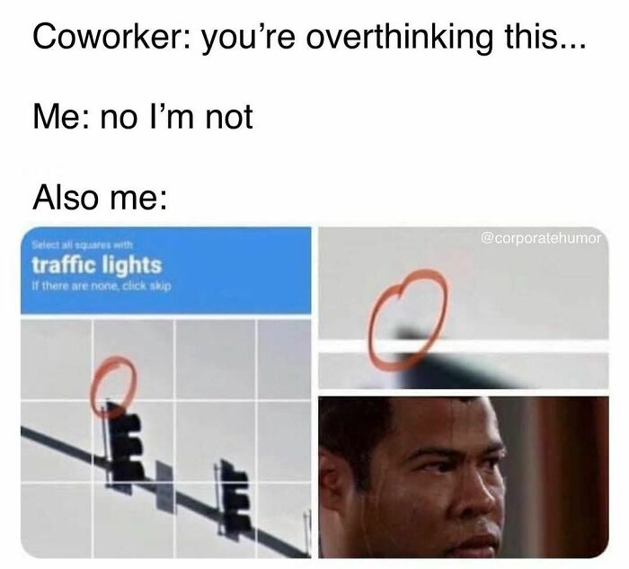 Hold On, Let Me Overthink My Overthinking...
.
.
.
.
.
#overthinking #overthinker #overthink #overthinkers #corporatehumor #humor #lol #wfh #wfhlife #wfhstyle