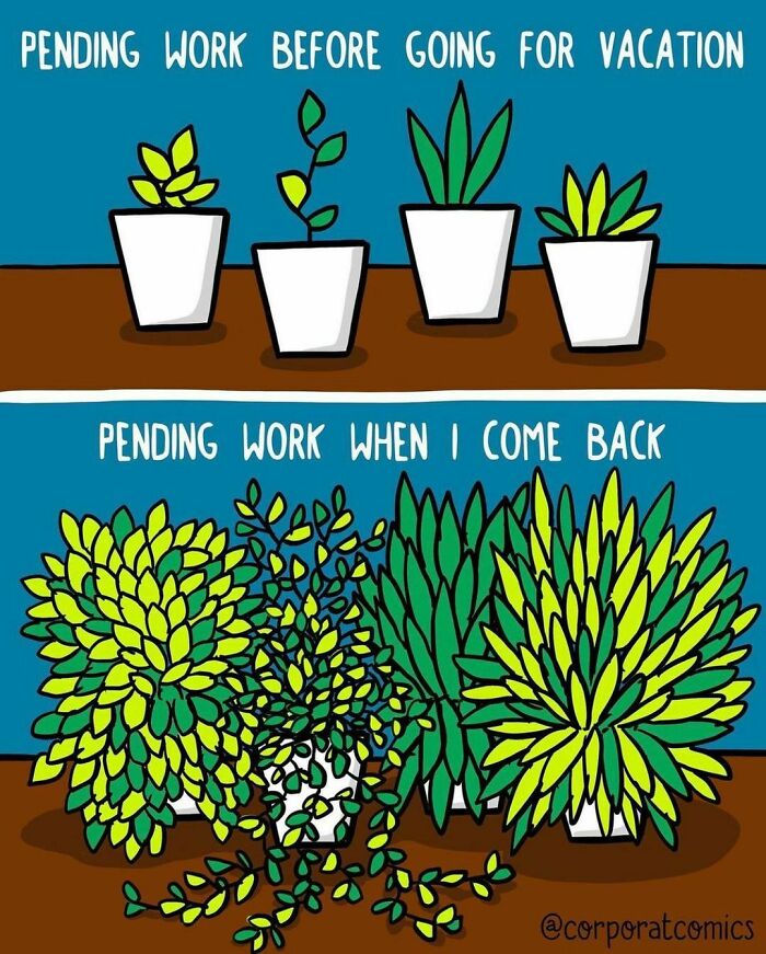 Anyone Else Get Anxious About Taking Time Off Work? Don’t! (Via: @corporatcomics)
.
.
.
.
.
#vacation #vacationmode #vaca #vacationvibes #ooo #vacay #corporatehumor #corporate #humor #worklife #work #wfh #wfhlife #workfromhome #funny #funnymemes #workmeme #workmemes #workprobs #workproblems #workhumor #officelife #officememes #officememe #officehumor
#meme #memes #memelife #lol #lmao