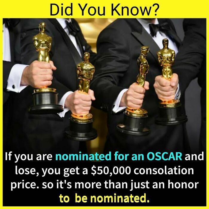 Oscar Or Consolation Price?😂😂