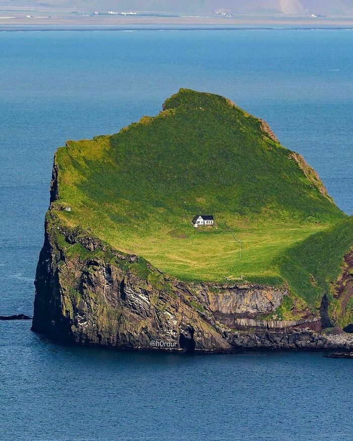 Loneliest House In The World In Iceland . Photos By H0rdur