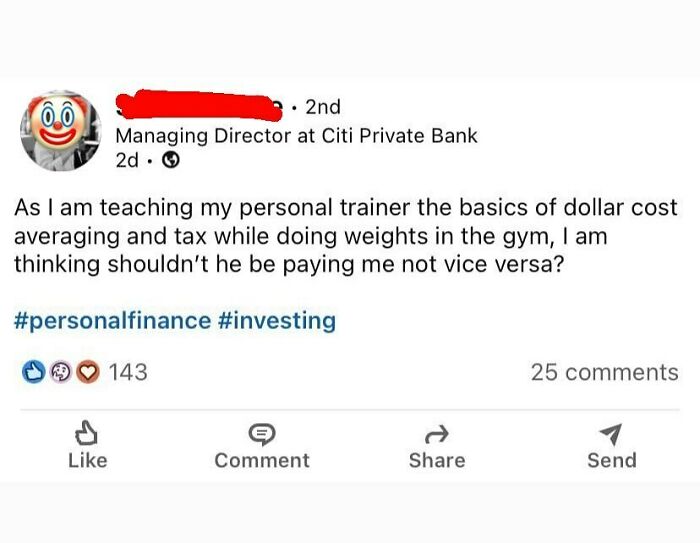 “I’m At The Gym Getting My Fat Ass Worked On. I Should Be Getting Paid For This” #linkedinflex