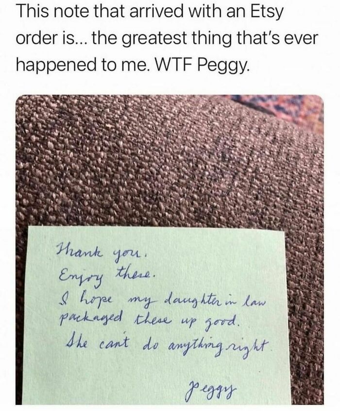 Peggy Does Not Care