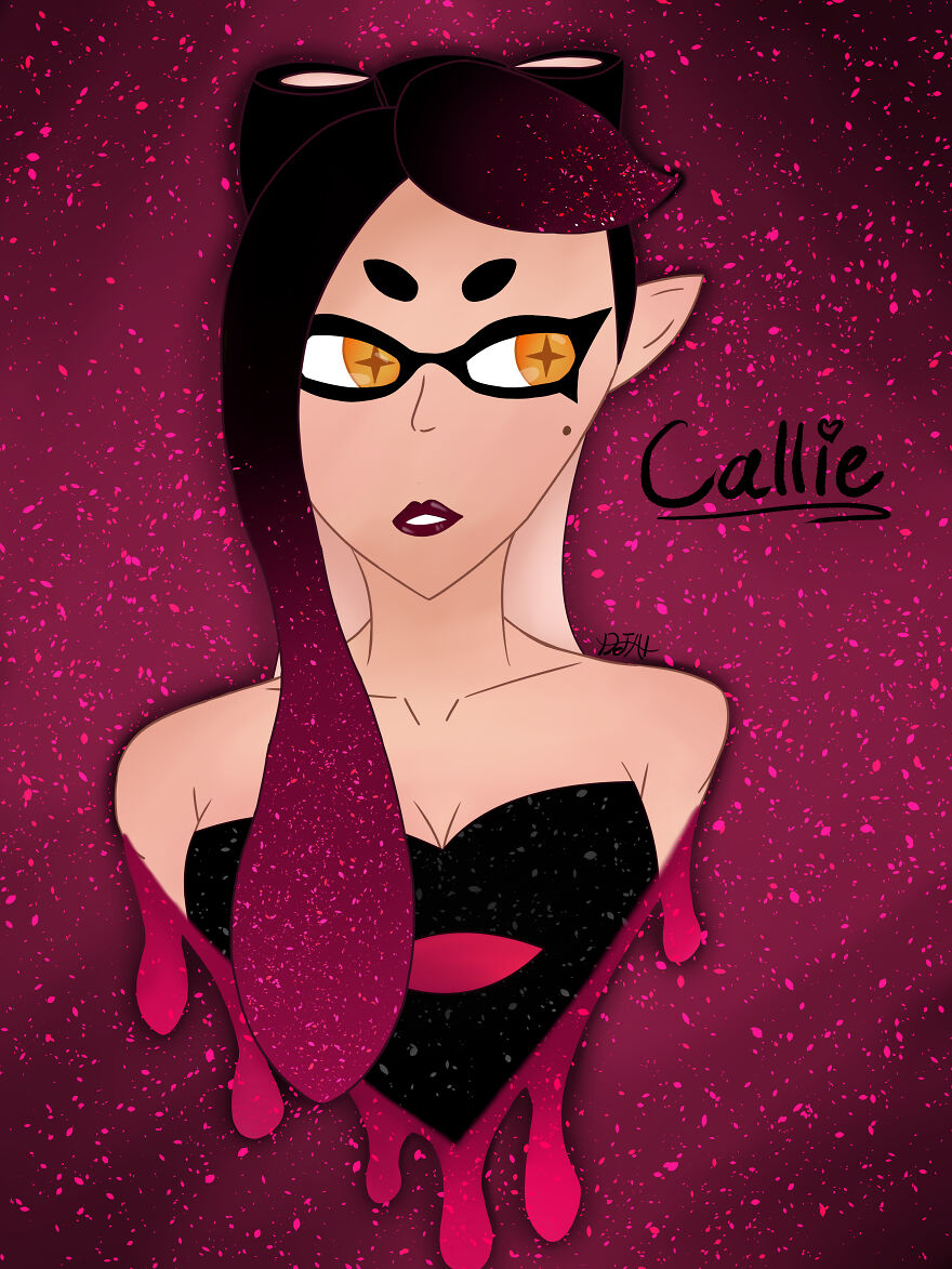 Most Recent Thing I've Done. Callie From Splatoon
