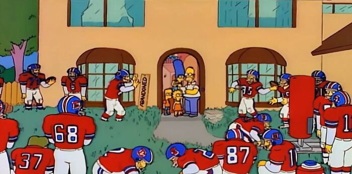 Homer Is A Billionaire Because He Owns The Denver Broncos