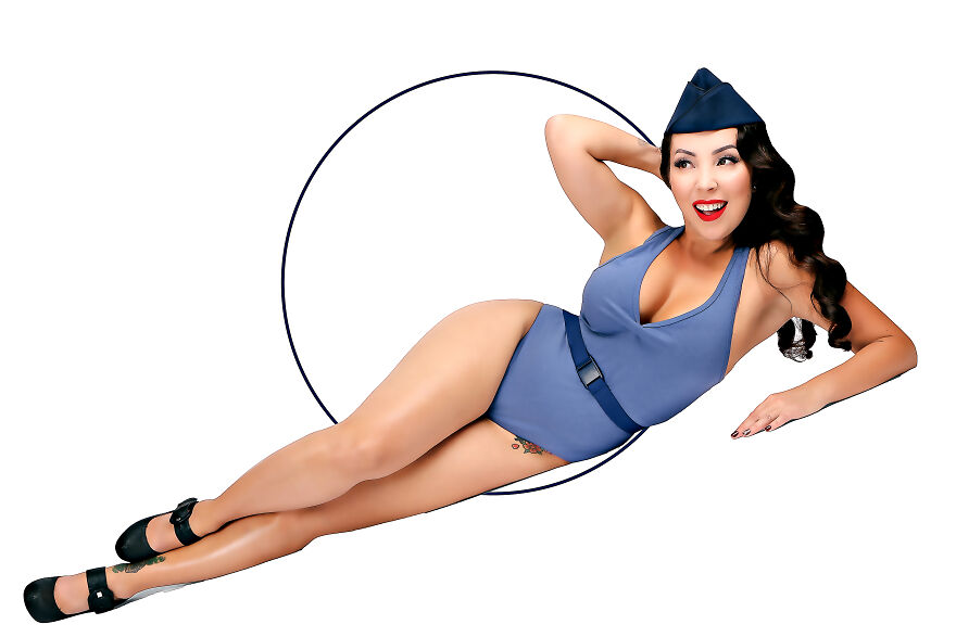 Vintage Air Force Pinup