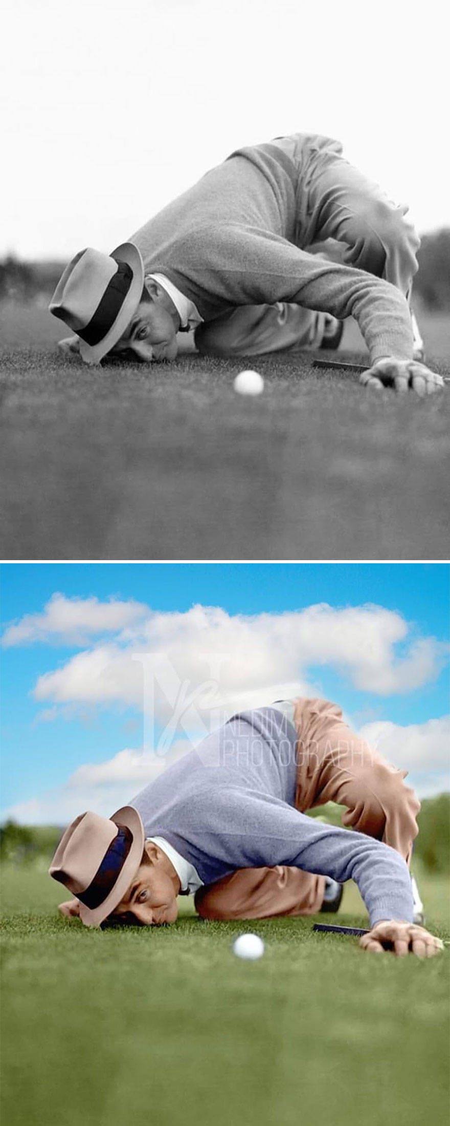 Sam Snead Plays A Practice Round Barefoot. Snead Was Known For Incredible Athleticism, A Silky Swing, And Homespun Wisdom
