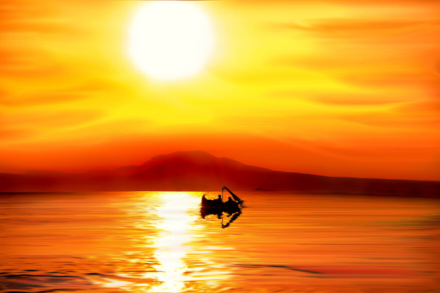 Sailing Into The Sunset