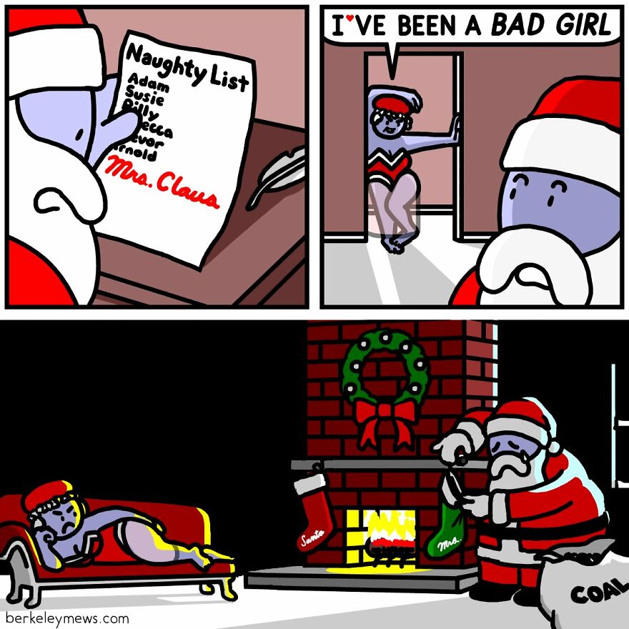 Berkeley Mews Creates Dark Humor Comics Which At First You Might Mistake Them For Innocent (38 New Pics)