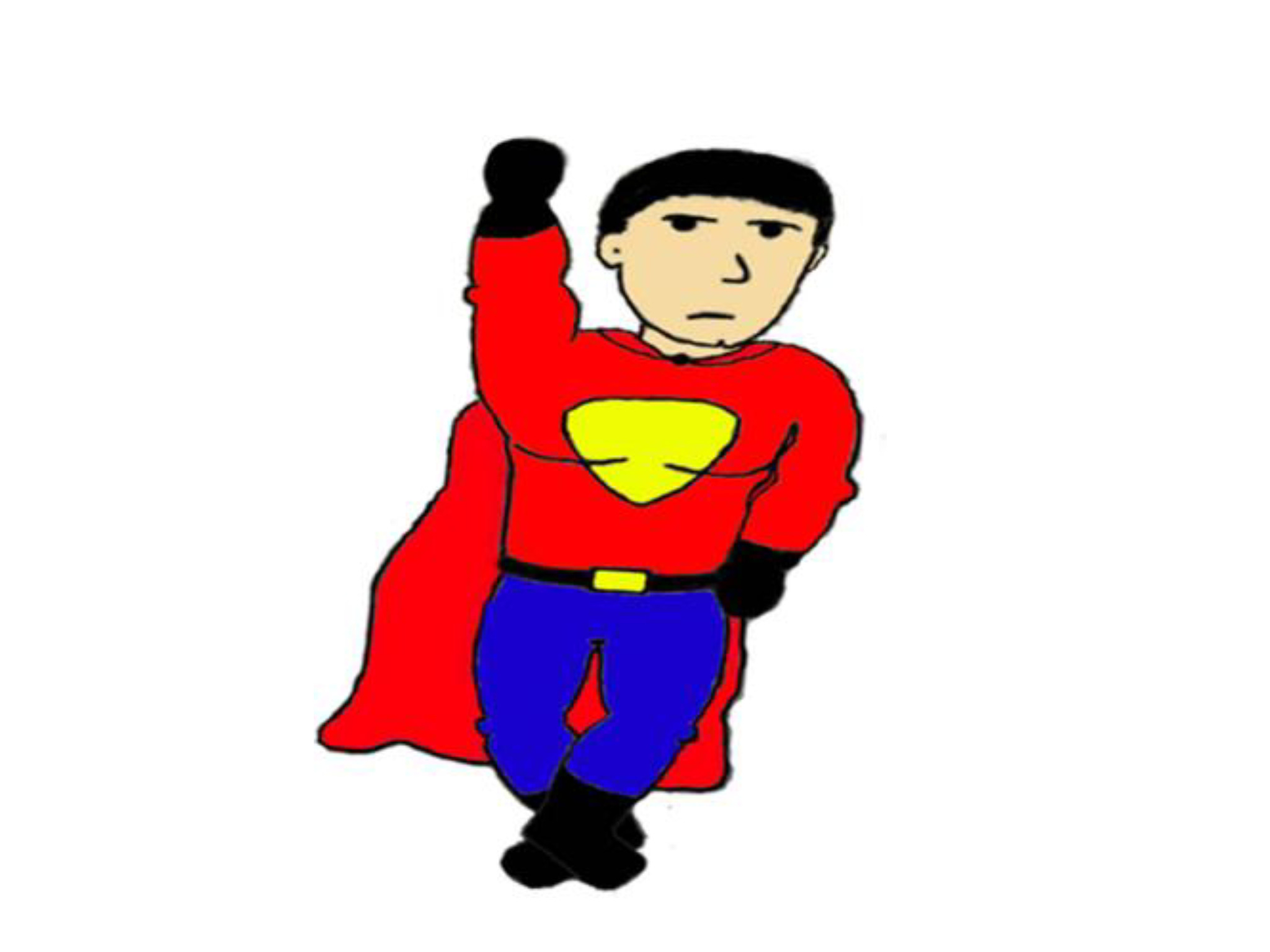 Hey Pandas, Try Drawing A Superhero And Submit The Results