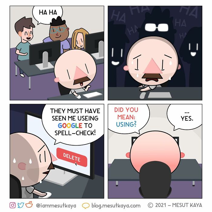 Hilarious Comics With Unexpected Endings By Mesut Kaya