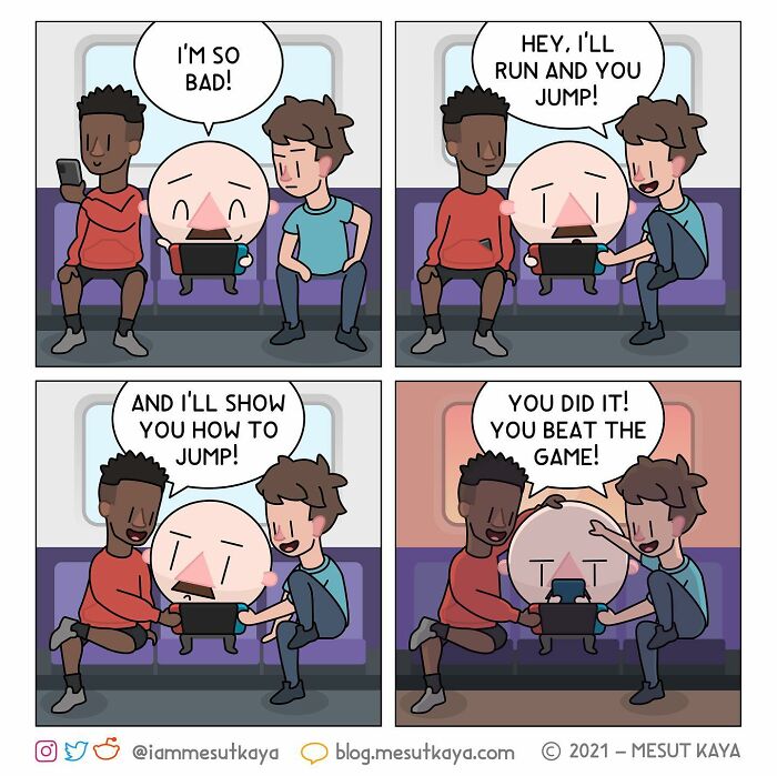 Hilarious Comics With Unexpected Endings By Mesut Kaya