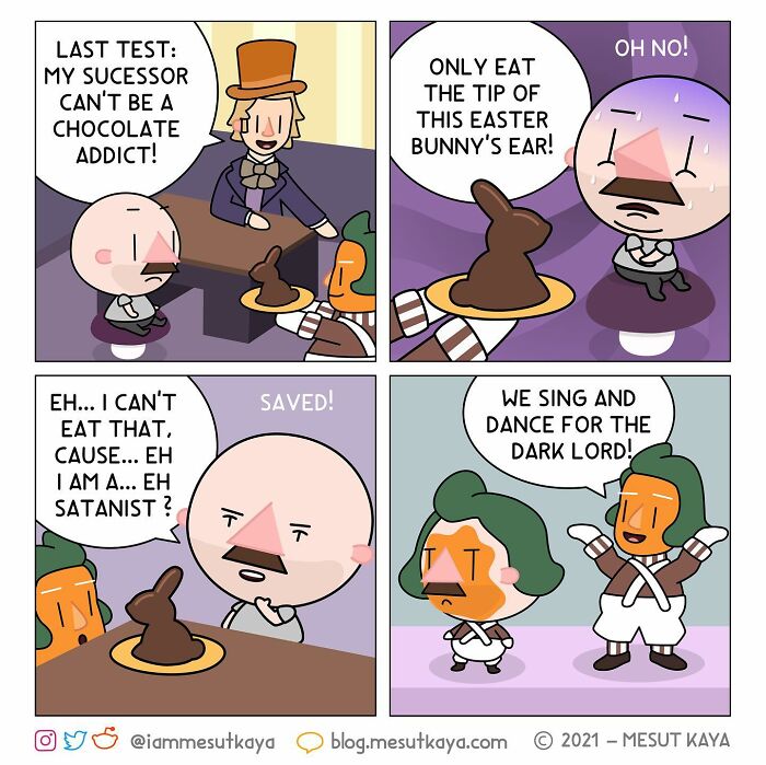 Hilarious Comics With Unexpected Endings By Mesut Kaya