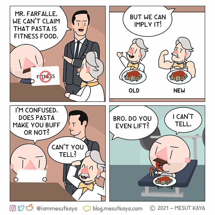 Hilarious Comics With Unexpected Endings By Mesut Kaya