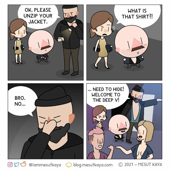 Hilarious Comics With Unexpected Endings By Mesut Kaya