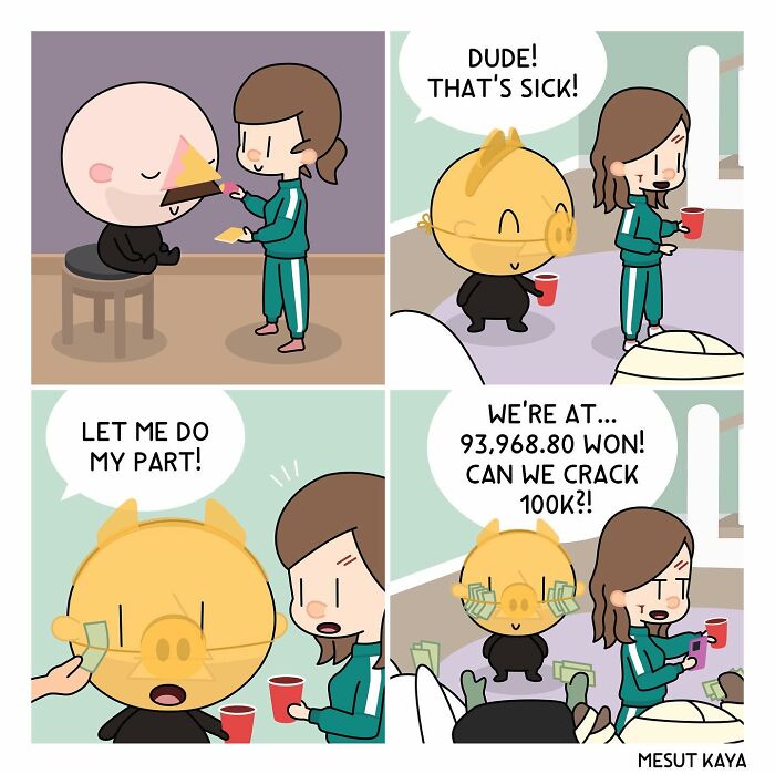 Hilarious Comics With Unexpected Endings By Mesut Kaya