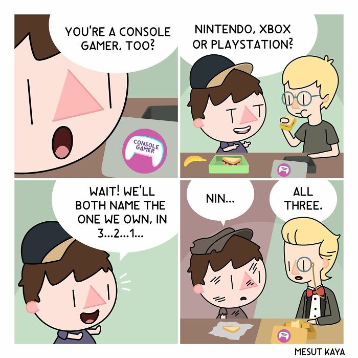 Hilarious Comics With Unexpected Endings By Mesut Kaya