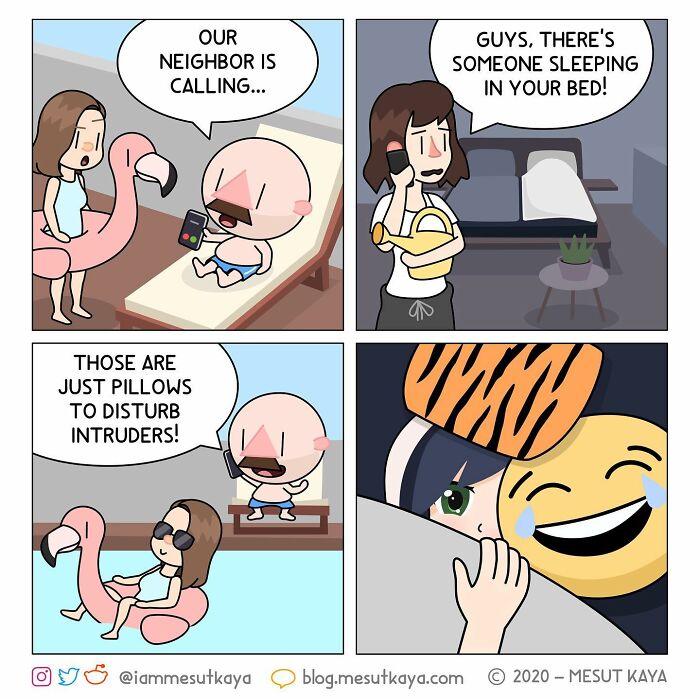 Hilarious Comics With Unexpected Endings By Mesut Kaya