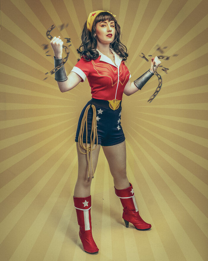 Mae-Rye As Wonder Woman
