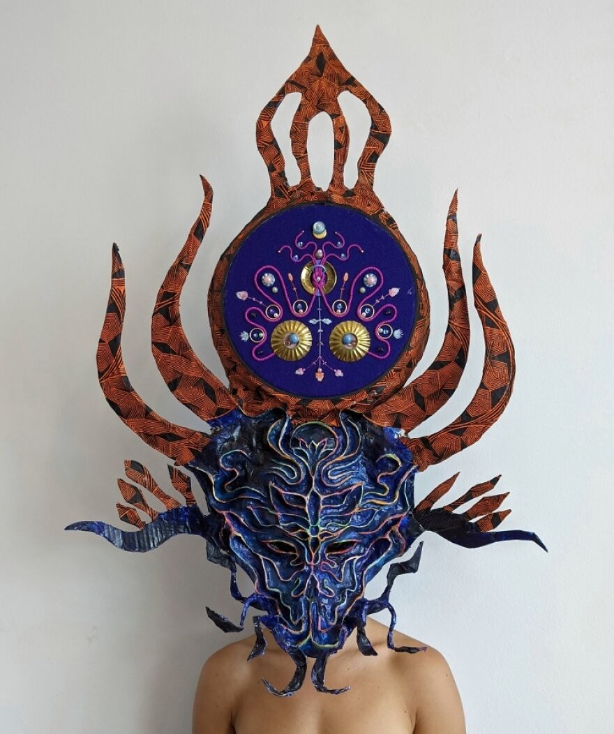 #2 Palemeos, Collaboration Mask With William Winter