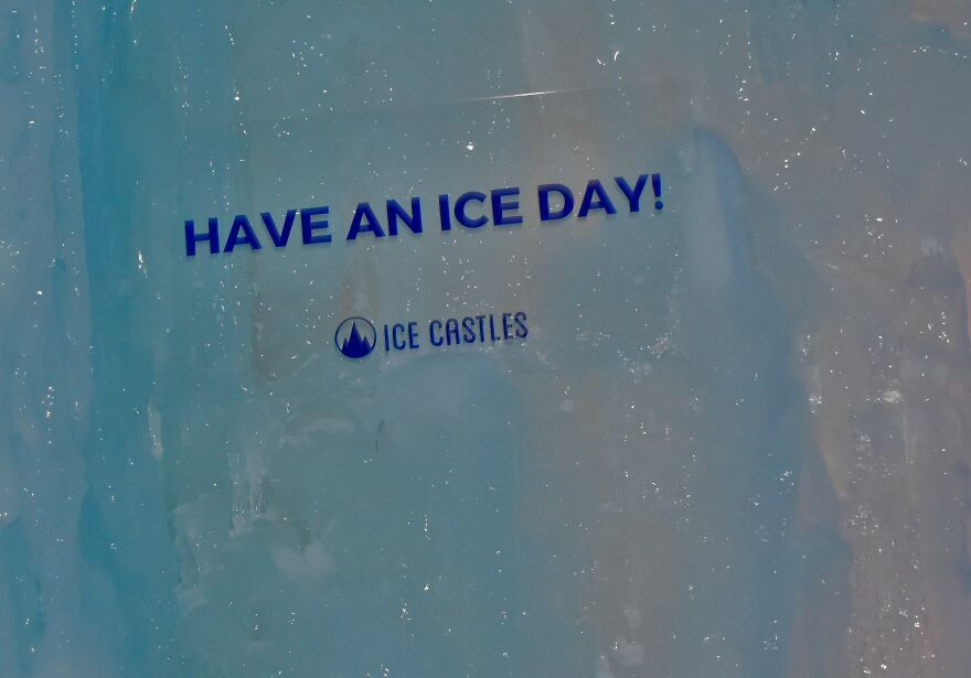 I Spent Some Time In An Ice Castle